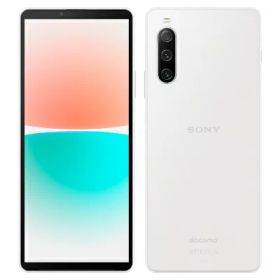 Xperia10 IV SO-52C ホワイト【docomo版 SIMフリー】 SONY 当社3ヶ月間保証 中古 イオシス