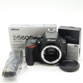ニコン(Nikon)の【シャッター回数309回】■ほぼ新品■ D5600 ボディー ブラック (デジタル一眼)