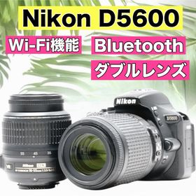 ニコン(Nikon)の♥️動作良好♥️Wi-Fi搭載♥️Nikon ニコン D5600 ダブルレンズセット(デジタル一眼)