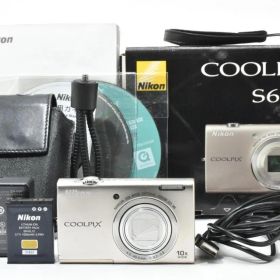 ニコン COOLPIX S6200 コンパクトデジタルカメラ シルバーNikon
