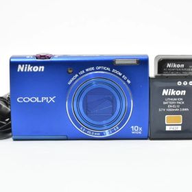 ニコン COOLPIX S6200 コンパクトデジタルカメラ ブルー Nikon