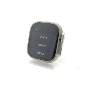 【中古】Apple Apple Watch Ultra2 49mm Cellular チタニウムケース/ブルー/ブラックトレイルループ(M/L) MRF63J/A【千葉】保証期間1ヶ月【ランクA】
