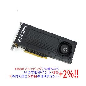 【中古】ZOTAC GeForce GTX1060 6G GDR5 1D1H3P ZT-P10600D-10B