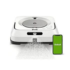 【中古】ブラーバジェット m6 アイロボット 床拭きロボット 水拭き ロボット掃除機 マッピング Wi-Fi対応 遠隔操作 静音 複数の部屋の清掃可能 m613860