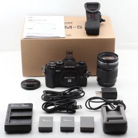 【美品】OM SYSTEM OLYMPUS OM-5 14-150mm IIレンズキット ブラック JS129-01128