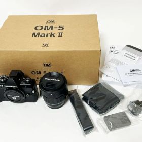 OM SYSTEM OM-5 Mark2 ミラーレス 一眼 カメラ レンズキット ブラック ED12-45mm F4.0 PRO 美品