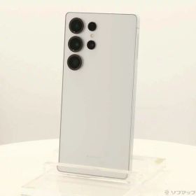 【中古】SAMSUNG(サムスン) Galaxy S25 Ultra 256GB チタニウムホワイトシルバー SM-S938QZSASJP SIMフリー 【377-ud】