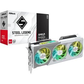 ASRock グラフィックボード Steel legend 8GO AMD Radeon RX9060XT 搭載 SL 8GO/AX