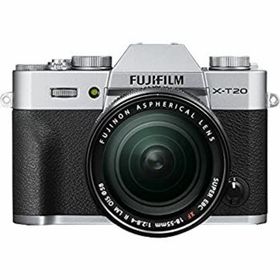 【中古】「非常に良い」FUJIFILM ミラーレス一眼カメラ X-T20 レンズキットシルバー X-T20LK-S(ミラーレス一眼)