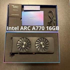 Intel Arc A770 新品 57,000円 中古 49,800円 | ネット最安値の価格