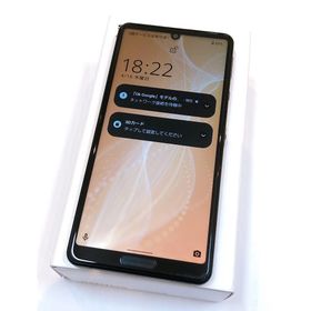 シャープ(SHARP)の【4131】シャープ アクオス sense4 SH-M15 64GB ブラック(スマートフォン本体)