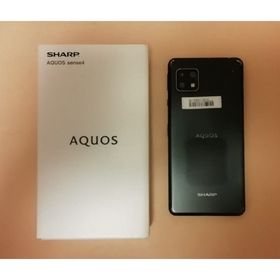 AQUOS Sense4 SH-M15 SIMフリー ブラック(スマートフォン本体)
