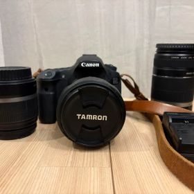 Canon EOS60Dデジタル一眼レフカメラ+タムロン単焦点レンズセット