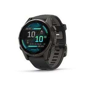 スマートウォッチ・ウェアラブル端末 ガーミン fenix 8 Sapphire AMOLED 43mm 010-02903-27 [Ti Carbon Gray DLC/Black]【国内正規流通品】 【キャンセル不可・北海道沖縄離島配送不可】 0057-0753759342357-ds