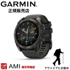 【マラソン期間限定 当選で最大100%ポイントバック】ガーミン GARMIN フェニックス fenix 8 Sapphire AMOLED Carbon Gray 51mm 010-02905-62 メンズ レディース 腕時計 スマートウォッチ 正規品