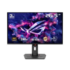 ASUSゲーミングモニター/ROG Strix OLED XG27UCDMG - 26.5インチ/4K量子ドット有機ELパネル/240Hz/0.03ms (GTG)/Anti-Flicker