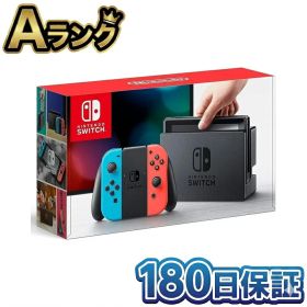 【整備済み品】 任天堂 Nintendo Switch 本体 ニンテンドー スイッチ 【Joy-Con (L) ネオンブルー/ (R) ネオンレッド】 初期型 HAC-S-KABAA 180日保証