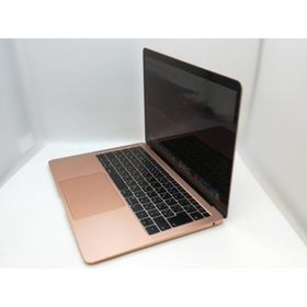 【中古】Apple MacBook Air 13インチ Corei5:1.6GHz 128GB Touch ID搭載モデル ゴールド MVFM2J/A (Mid 2019)【京都】保証期間１ヶ月【ランクC】