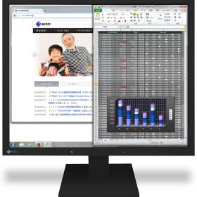 EIZO｜エイゾー 液晶ディスプレイ(19型/IPS/SXGA 1280×1024/14ms/DVI-D/D-Sub)(ブラック) S1934-TBK