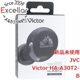 [bn:2] JVC 完全ワイヤレスイヤホン Victor HA-A30T2-B ブラック