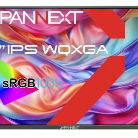 JAPANNEXT 16インチ モバイルモニター IPS パネル WQXGA 2560x1600解像度 スマートケース付き (USB/Type C/MAC PC対応/スピーカー内蔵 / sRGB100% / 非光沢) JN-MD-IPS16WQXGAR