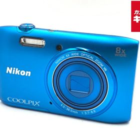 【中古】 【並品】 ニコン COOLPIX S3600 BL コバルトブルー 【コンパクトデジタルカメラ】
