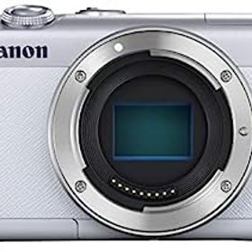 【中古】（非常に良い）Canon ミラーレス一眼カメラ EOS M200 ボディー ホワイト EOSM200WH-BODY