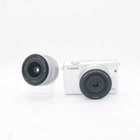 【中古】 (キヤノン) Canon EOS M200 ダブルレンズキツト ホワイト【中古カメラ デジタル一眼】 ランク：B