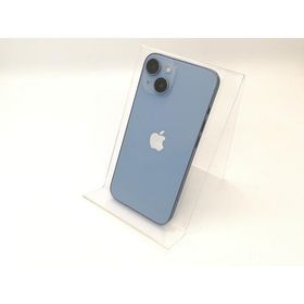 【中古】Apple SoftBank 【SIMフリー】 iPhone 14 512GB ブルー MPXM3J/A【秋葉4号】保証期間１ヶ月【ランクB】