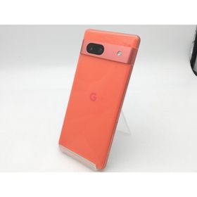 【中古】Google 国内版 【SIMフリー】 Pixel 7a コーラル 8GB 128GB G82U8【鹿児島中町】保証期間１ヶ月【ランクB】