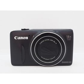 キヤノン Canon コンパクトデジタルカメラ ブラック PowerShot SX600 HS
