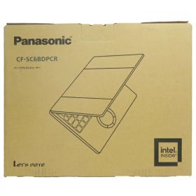 【Panasonic】【未使用品】パナソニック『Let’s note 12.4型 Core Ultra 7 255H 32GB 1TB ブラック』CF-SC6BDPCR ノートパソコン 1週間保証【中古】
