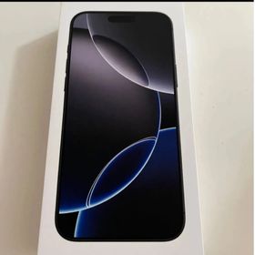未開封iPhone 16 Pro Max 1TB ブラックチタニウム(スマートフォン本体)
