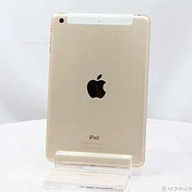 iPad mini 3 16GB ゴールド MGYR2J／A au ［7.9インチ液晶／Apple A7］