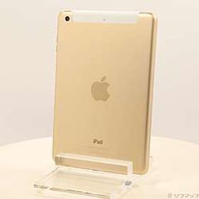 iPad mini 3 16GB ゴールド MGYR2J／A docomo ［7.9インチ液晶／Apple A7］