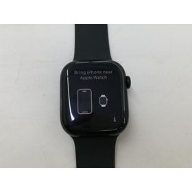 【中古】Apple Apple Watch Series10 42mm GPS ジェットブラックアルミニウムケース/ブラックスポーツバンド (M/L) MWWF3J/A【札幌】保証期間１ヶ月【ランクB】