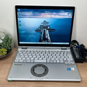 希少タッチ・限定品〉02145 パナソニック CF-QV1 16GB/256GB 第11世代 0ffice2024 2in1 ノートPC