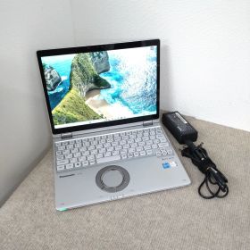 【送料無料】Panasonic CF-QV1 / 稼働2370h / 2in1 / I5-1145G7 / 16GB / SSD256GB / Win11 / タッチ / LTE / カメラ内蔵 / 12型 / NB383
