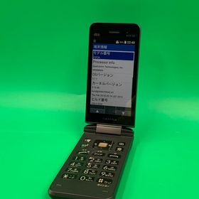 ★ちょい美品 GRATINA KYF39 8GB ブラック SIMフリー KDDI ○