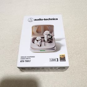 オーディオテクニカ(audio-technica)の"最強ノイキャン" オーディオテクニカ ATH-TWX7 ホワイト イヤホン(ヘッドフォン/イヤフォン)