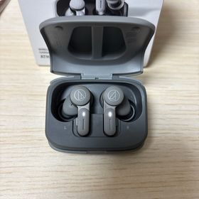 オーディオテクニカ(audio-technica)のaudio-technica ワイヤレスイヤホン ATH-TWX7 GY(ヘッドフォン/イヤフォン)