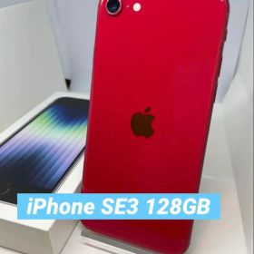 【中古】iPhone SE3 128GB レッド SIMフリー