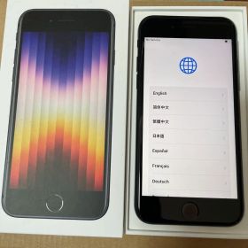 Apple iPhone SE (第3世代) ブラック 本体 simフリー
