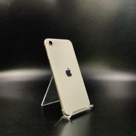 【全額返金保証】【最速発送】 iPhone SE（第3世代） 128GB スターライト Softbank 白ロム 動作確認済 84%