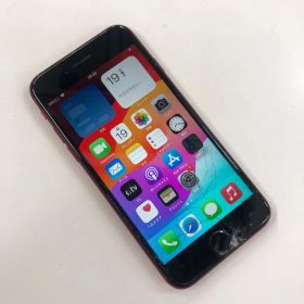 【訳あり品】iPhone SE 第3世代 docomoSIMロック解除済 64GB レッド【保証なし】