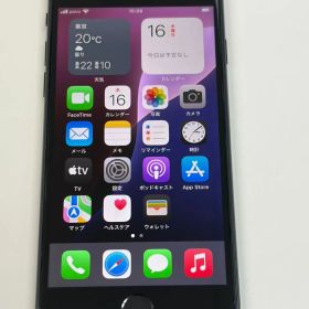 美品 電池100%SIMフリーiPhone SE(第３世代) 64GB ミッドナイト 訳アリ品