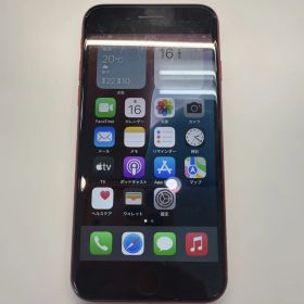 iPhone SE3 64GB レッド 82% 画面キズ多め