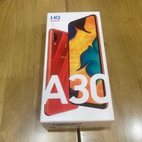 未使用 Galaxy A30 UQ mobile RED