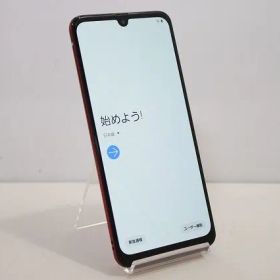 スマートフォン 本体 Galaxy A30 SCV43 Samsung au SIMロック解除済み SIMフリー 残債なし 64GB レッド