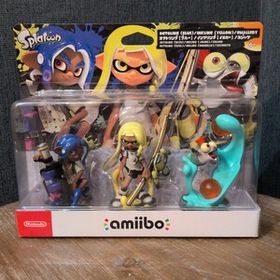 スプラ アミーボ 任天堂 スプラトゥーン３amiibo トリプルセット インクリング 【イエロー】オクトリング【ブルー】コジャケ 新品